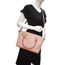 Load image into Gallery viewer, GUCCI 2-Way Leather Tote Shoulder Bag Pink 449659
