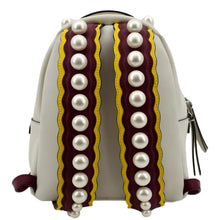 Load image into Gallery viewer, FENDI Leather Backpack Bag White
