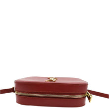 Load image into Gallery viewer, YVES SAINT LAURENT Leather Crossbody Camera Bag Red
