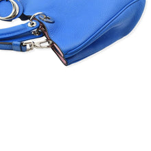 Load image into Gallery viewer, CHRISTIAN DIOR Diorissimo Leather Medium Tote Bag Blue
