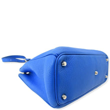 Load image into Gallery viewer, CHRISTIAN DIOR Diorissimo Leather Medium Tote Bag Blue
