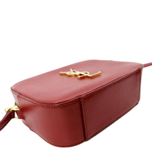 Load image into Gallery viewer, YVES SAINT LAURENT Leather Crossbody Camera Bag Red
