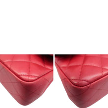 Load image into Gallery viewer, CHANEL Jumbo Classic Double Flap Quilted Leather Shoulder Bag Red
