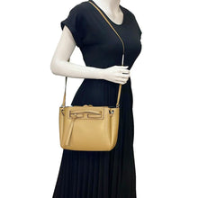 Load image into Gallery viewer, LOEWE Lazo Mini Leather Shoulder Bag Brown
