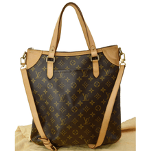 Load image into Gallery viewer, LOUIS VUITTON Odeon GM Monogram Canvas Shoulder Bag Brown
