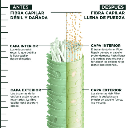 Garnier Fructis Hair Filler Color Repair Squeeze Conditioner with Ceramide, 10.1 fl oz