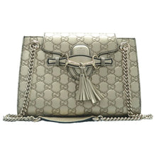 Load image into Gallery viewer, Gucci Emily  Leather Shoulder Bag Gold
