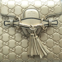 Load image into Gallery viewer, Gucci Emily  Leather Shoulder Bag Gold
