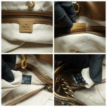 Load image into Gallery viewer, Gucci Soho Leather Shoulder Bag Gold
