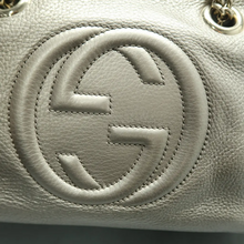 Load image into Gallery viewer, GUCCI Soho Chain Leather Shoulder Bag Gold
