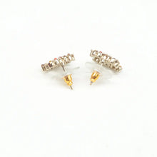 Load image into Gallery viewer, CHANEL CC Beads Metal Earrings Red&amp;Yellow
