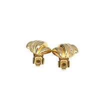 Load image into Gallery viewer, DIOR Crystal Clip-On Earrings Gold
