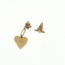 Load image into Gallery viewer, DIOR Metal Earrings Gold
