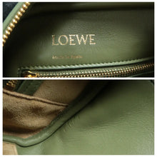 Load image into Gallery viewer, Loewe Amazona Leather Satchel Bag Green
