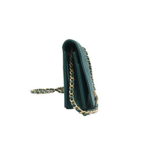 Load image into Gallery viewer, CHANEL Leboy Leather Crossbody Bag Green
