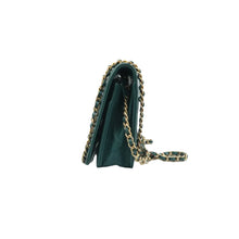 Load image into Gallery viewer, CHANEL Leboy Leather Crossbody Bag Green
