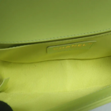 Load image into Gallery viewer, Chanel Boy Leather Shoulder Bag Green
