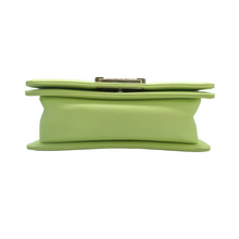 Load image into Gallery viewer, Chanel Boy Leather Shoulder Bag Green
