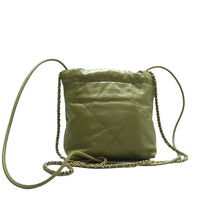 Load image into Gallery viewer, CHANEL 22Bag Leather Shoulder Bag Green
