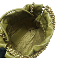 Load image into Gallery viewer, CHANEL 22Bag Leather Shoulder Bag Green
