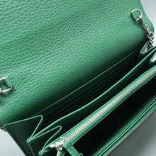 Load image into Gallery viewer, GUCCI Dionysus Chain Wallet Leather Shoulder Bag Green
