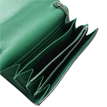 Load image into Gallery viewer, GUCCI Dionysus Chain Wallet Leather Shoulder Bag Green
