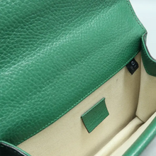 Load image into Gallery viewer, GUCCI Dionysus Leather Shoulder Bag Green
