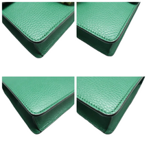 Load image into Gallery viewer, GUCCI Dionysus Leather Shoulder Bag Green

