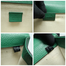 Load image into Gallery viewer, GUCCI Dionysus Leather Shoulder Bag Green
