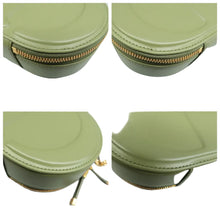 Load image into Gallery viewer, Christian Dior CD Signature Leather  Shoulder Bag Green
