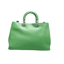 Load image into Gallery viewer, Christian Dior VIP Leather Satchel Bag Green
