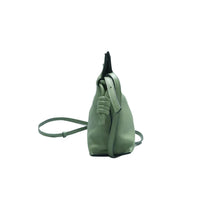 Load image into Gallery viewer, Loewe Flamenco Leather Shoulder Bag Green
