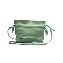 Load image into Gallery viewer, Loewe Flamenco Leather Shoulder Bag Green
