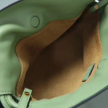 Load image into Gallery viewer, Loewe Flamenco Leather Shoulder Bag Leather Green
