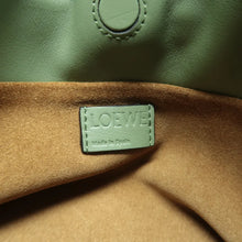 Load image into Gallery viewer, Loewe Flamenco Leather Shoulder Bag Green
