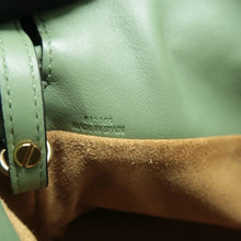 Load image into Gallery viewer, Loewe Flamenco Leather Shoulder Bag Green
