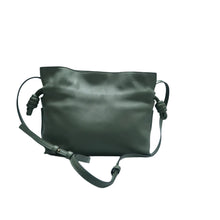 Load image into Gallery viewer, Loewe Flamenco Leather Shoulder Bag Green
