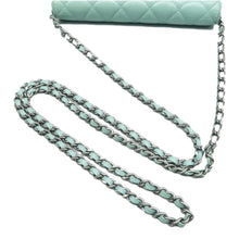 Load image into Gallery viewer, Chanel  CC WOC Caviar Leather Chain Shoulder Bag Blue
