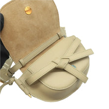Load image into Gallery viewer, Loewe Gate Grained Calfskin Crossbody Bag Light Green
