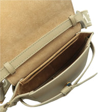 Load image into Gallery viewer, Loewe Gate Grained Calfskin Crossbody Bag Light Green
