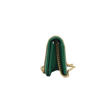 Load image into Gallery viewer, Gucci GG Marmont Calfskin Matelasse Shoulder Bag  Emerald Green
