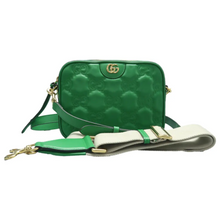 Load image into Gallery viewer, GUCCI Leather Shoulder Bag Green
