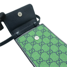 Load image into Gallery viewer, GUCCI Fabric Shoulder Bag Green
