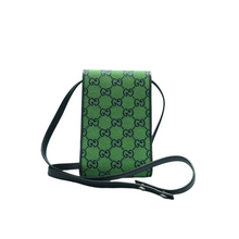 Load image into Gallery viewer, GUCCI Fabric Shoulder Bag Green
