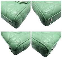 Load image into Gallery viewer, Christian Dior Lady Dior Leather Satchel Bag Green
