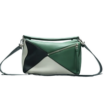 Load image into Gallery viewer, LOEWE Puzzle Leather Satchel Bag Green
