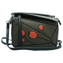 Load image into Gallery viewer, Loewe Puzzle Leather Shoulder Bag Green
