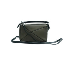 Load image into Gallery viewer, LOEWE Puzzle Leather Shoulder Bag Green
