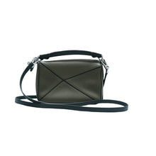 Load image into Gallery viewer, Loewe Puzzle Leather Crossbody Bag Green
