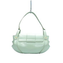 Load image into Gallery viewer, Fendi Compilation Patent Leather Shoulder Bag Green
